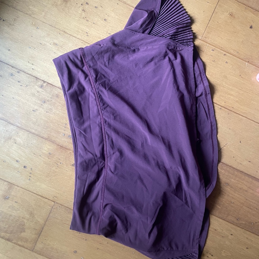 Dark Red Lululemon Skort